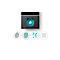 TimeMoto Zeiterfassung TM-626, Komplettsystem, ID per RFID, PIN o. Fingerabdruck