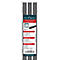 Timmermanspotlood navullingen Pica BIG Dry, grafiet, 5 mm, voor droog hout, met etui, 12 stuks