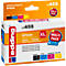 Tinten-Multipack Edding Tintenpatronen, kompatibel zu Epson T2621/32/33/34, CMYK