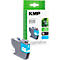 Tintenpatrone KMP, ersetzt Brother LC3217C (LC-3217C), bis 550 Seiten, Einzelpack, cyan