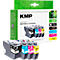 Tintenpatrone KMP, ersetzt Brother LC3219XL CMYK (LC-3219XL CMYK), bis 3000/1500 Seiten, Multipack, CYMK