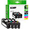 Tintenpatrone KMP, ersetzt Epson 35XL (T3596), bis 3100/1900 Seiten, Multipack, CMYK