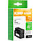 KMP Gold Tintenpatrone ersetzt HP 963XL, schwarz, in rechteckiger Verpackung mit Blatt-Design.