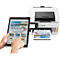 Tintenstrahl Multifunktionsdrucker Canon MAXIFY GX6550, 3-in-1, USB/WLAN, Auto-Duplex/Mobildruck/Cloud, bis A4, schwarz-weiss, inkl. CMYK-Tintenflaschen