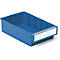 Tiroir de rangement 3020 TRESTON, l. 186 x P 300 x H 82 mm, 3 l, bleu