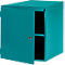 Tiroirs inférieurs Manuflex, pour établi Profi de profondeur 700 mm, turquoise