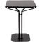 Tisch Bistro 60X60 Tischplatte lackiert schwarz