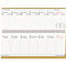 Tischkalender Korsch Edition Natur 2026, Querformat, 128 Seiten, Wochenübersicht, Kalendarium für D/GB/F/I, B 298 x H 105 mm, Naturkarton, braun