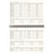 Tischkalender Sigel Conceptum 2026 C2681, A5 Querformat, 144 Seiten, 1 Jahr, auf 2 Seiten unten Monat/oben Notizseite, PEFC®-Papier/Kunststoff, schwarz
