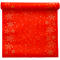 Tischläufer Papstar 'Christmas Shine', 3 m x 400 mm, stoffähnlich, Airlaid, rot