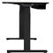 Tischsystem WINEA Startup 2.0 Designline, elektrisch höhenverstellbar, L 1800 x B 900 mm, schwarz/weiß