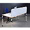 Tischtrennwand, B 1600 x H 450 mm, grau