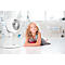 Tischventilator IDEAL FAN1, als Standventilator nutzbar, 4 Ventilationsstufen, Oszillation 90/60°, Timer, Fernbedienung, Ø 310 x H 532-905 mm, weiß