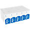 Tissus pliants KLEENEX® Ultra Interfold, 2 plis, pliage en zigzag, 215 x 315 mm, blanc, 2790 feuilles