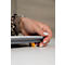 Toetsenbord BakkerElkhuizen UltraBoard 960 V2, QWERTZ, met numeriek toetsenbord, USB-C, ergonomisch, compact &amp; gemakkelijk voor de ogen, L 146 x B 363 x H 19 mm, grijs