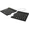 Toetsenbord R-Go Split Break, draadloos, QWERTZ, 2-split, LED-pauze-indicator, Bluetooth/USB, zwart