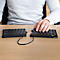 Toetsenbord R-Go Split Break, draadloos, QWERTZ, 2-split, LED-pauze-indicator, Bluetooth/USB, zwart