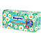 Package of tissues with daisy pattern. Printed with "Regina Kamillenpapier" and an ad for "Milla".