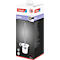 Toiletborstel tesa Moon, bevestiging zonder boren, incl. kleefoplossing, verwijderbaar, roestvrijstaal-look