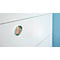 Toiletpapierhouder tesa Moon, bevestiging zonder boren, incl. kleefoplossing, verwijderbaar, roestvrijstalen look