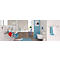 Toiletpapierhouder tesa Moon, bevestiging zonder boren, incl. kleefoplossing, verwijderbaar, roestvrijstalen look