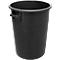 Tonel, de HDPE, apilable 100 l, negro