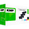 KMP Toner Multipack für Kyocera TK-5230C/M/Y in weißer Verpackung mit grünem Blattmuster.