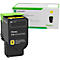 Toner Lexmark 78C2XE original, pack individuel, jaune