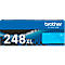 Toner original Brother TN-248XLC, jusqu'à 2300 pages A4, cyan