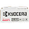 Boîte blanche avec le logo 'Kyocera' noir et les informations du produit. En bas, il est écrit 'TK-5450M Toner Kit Magenta'.