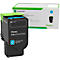 Toner original Lexmark 78C2UE, pack individuel, cyan