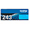 Toner TN-243C Brother, rendement d'impression : env. 1000 pages, cyan