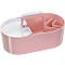 Toolbox HAN Loft, tragbar, mit 4 Fächern, herausnehmbare Ablageschale, B 330 x T 179 x H 175 mm, Kunststoff, flamingo rosa