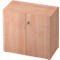 TOPAS LINE archiefkast, 2 dossierhoogtes, afsluitbare deuren, notendecor/noten decor