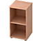 TOPAS LINE boekenkast, 2 OH, spaanplaat, B 400 x D 400 x H 748 mm, notendecor