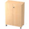 TOPAS LINE rolkast, 3 dossierhoogtes, afsluitbare deuren, ahorn decor/mapeldoorn decor