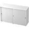 TOPAS LINE schuifdeurkast, 2 OH, wit/wit