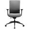 Topstar Bürostuhl Sitness AirWork G, Sandwich-Polsterung, 3D-Flachsitz, Synchronmechanik, höhenverstellbare Lordosenstütze, AGR-zertifiziert, grau