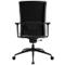 Topstar Bürostuhl Sitness AirWork G, Sandwich-Polsterung, 3D-Flachsitz, Synchronmechanik, höhenverstellbare Lordosenstütze, AGR-zertifiziert, grau