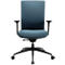Topstar Bürostuhl Sitness AirWork G, Sandwich-Polsterung, 3D-Flachsitz, Synchronmechanik, höhenverstellbare Lordosenstütze, AGR-zertifiziert, petrol blau