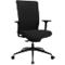 Topstar Bürostuhl Sitness AirWork G, Sandwich-Polsterung, 3D-Flachsitz, Synchronmechanik, höhenverstellbare Lordosenstütze, AGR-zertifiziert, schwarz