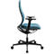 Topstar Bürostuhl Soft Sitness Art, Auto-Synchronmechanik, mit Armlehnen, Netzrückenlehne, Spezial-Muldensitz, blau