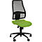 Topstar Bürostuhl Syncro Net, Synchronmechanik, ohne Armlehnen, Netzrücken, Bandscheibensitz, grün
