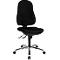Topstar bureaustoel POINT DELUXE, synchroonmechanisme, zonder armleuningen, hoge rugleuning, ergonomisch gevormde wervelsteun 