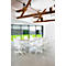 Topstar bureaustoel Sitness Life 40, met armleuningen, 3D-mechanisme, vlakke zitting, netrugleuning, wit/wit