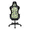 Topstar bureaustoel Sitness RS Sportcamouflage, met armleuningen, 3D-synchroonmechanisme, doorlopende zitting, hoofdsteun, groen/zwart
