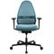 Topstar bureaustoel Soft Sitness Art, auto-synchroon mechanisme, met armleuningen, netrugleuning, speciale voorgevormde zitting, blauw