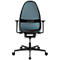 Topstar bureaustoel Soft Sitness Art, auto-synchroon mechanisme, met armleuningen, netrugleuning, speciale voorgevormde zitting, blauw