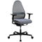 Topstar bureaustoel Soft Sitness Art, auto-synchroon mechanisme, met armleuningen, netrugleuning, speciale voorgevormde zitting, grijs