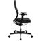Topstar bureaustoel Soft Sitness Art, auto-synchroon mechanisme, met armleuningen, netrugleuning, speciale voorgevormde zitting, zwart
